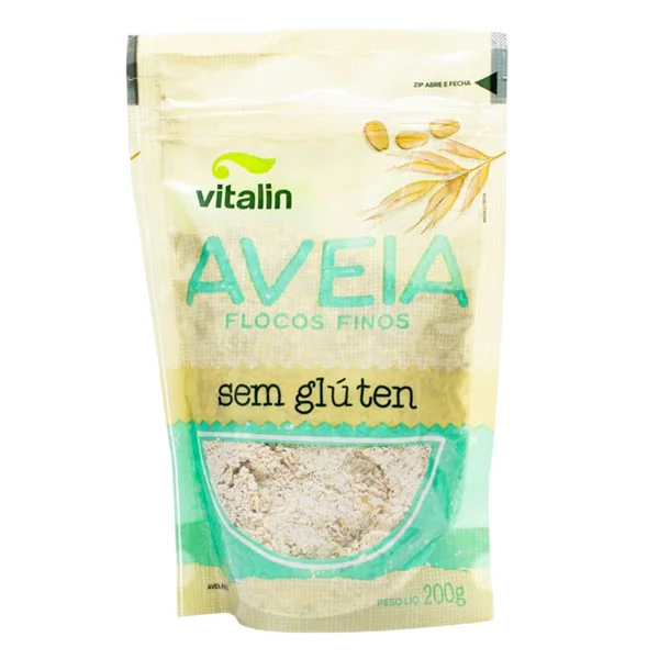 VITALIN FLOCOS AVEIA FINO INTEG.S/GLÚTEN 200G