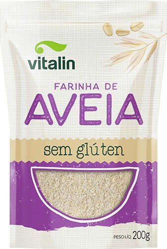 VITALIN FARINHA DE AVEIA INTEG.S/GLÚTEN 200G