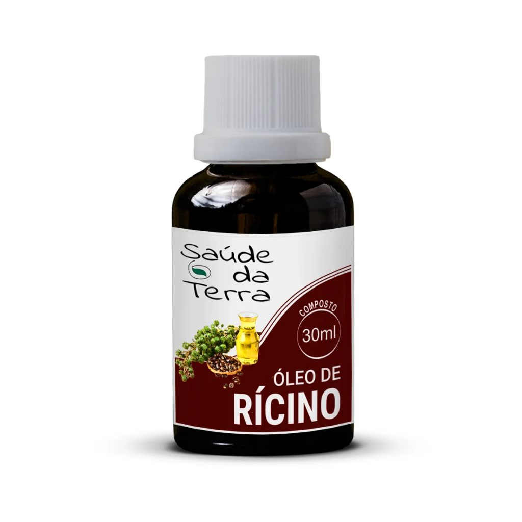 ÓLEO DE RÍCINO 30ML SAÚDE DA TERRA - UN