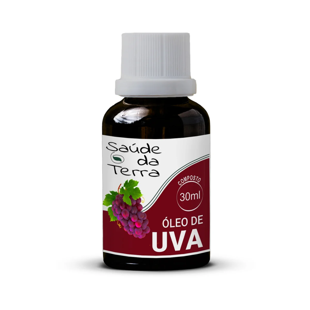 ÓLEO DE UVA 30ML SAÚDE DA TERRA - UN