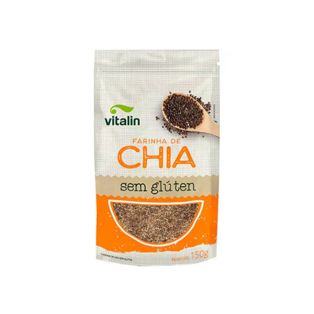 FARINHA DE CHIA INTEG.S/G VITALIN 150G