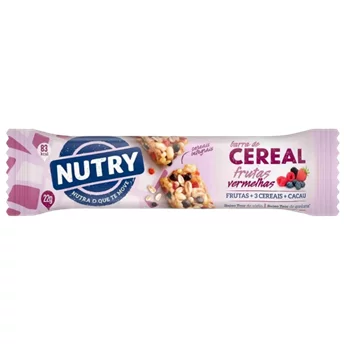 BARRA DE CEREAL NUTRY FRUTAS VERMELHAS  - UN