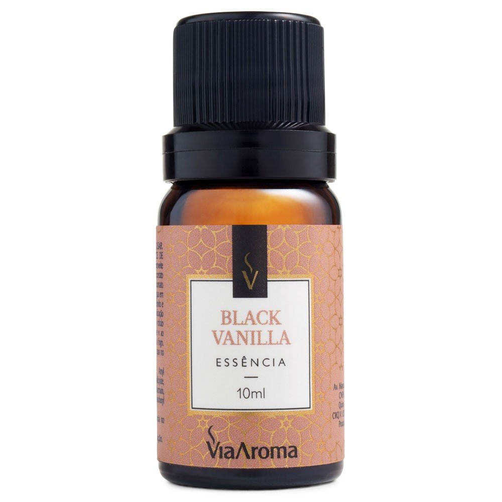 ESSÊNCIA VIA AROMA 10ML CLASSICA BLACK VANILLA