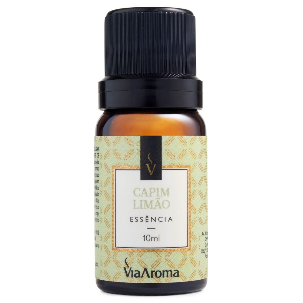 ESSÊNCIA VIA AROMA 10ML CLASSICA CAPIM LIMAO