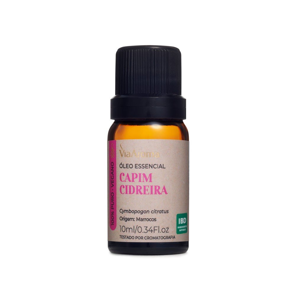 OLEO ESSENCIAL 10ML CAPIM CIDREIRA