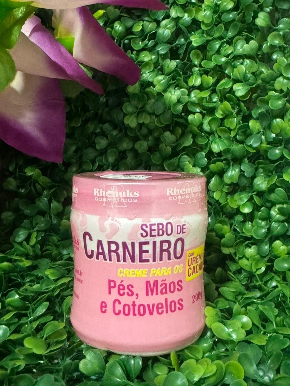 SEBO DE CARNEIRO COM URÉIA E CACAU 200G