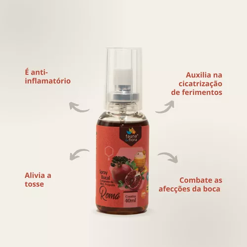 PROPOLIS SPRAY ROMA 35ML - FAUNA E FLORA 