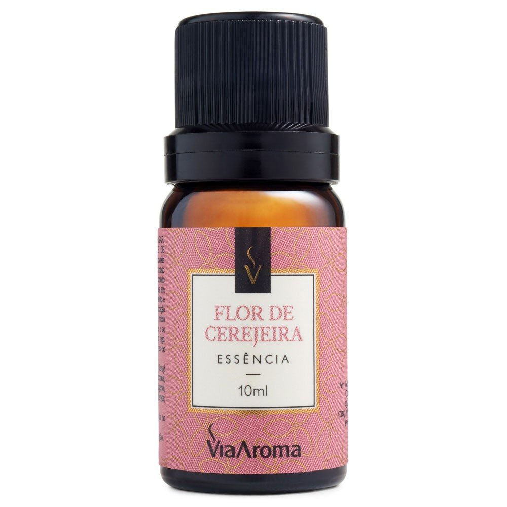 ESSÊNCIA VIA AROMA 10ML CLASSICA FLOR DE CEREJEIRA