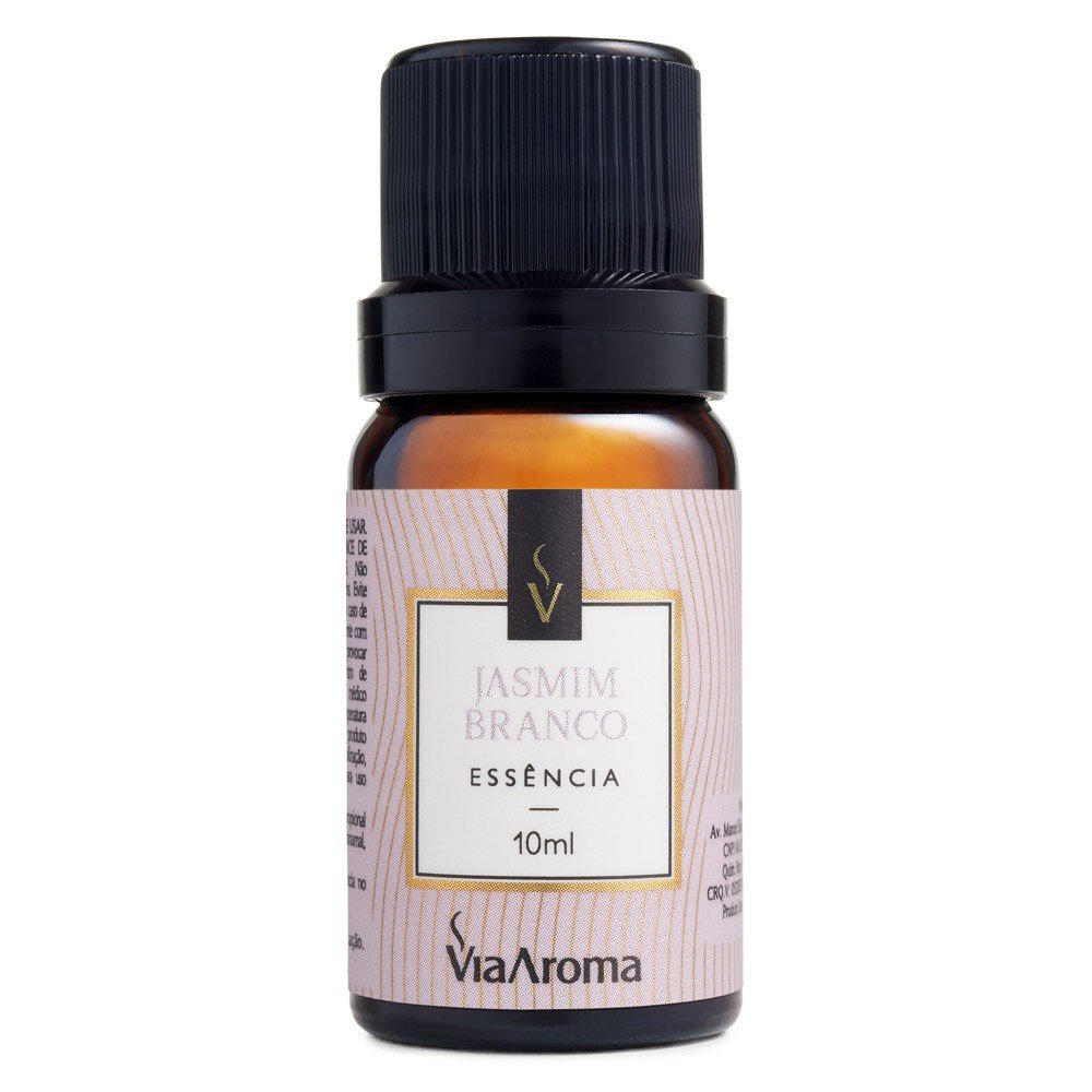 ESSÊNCIA VIA AROMA 10ML CLASSICA JASMIM BRANCO