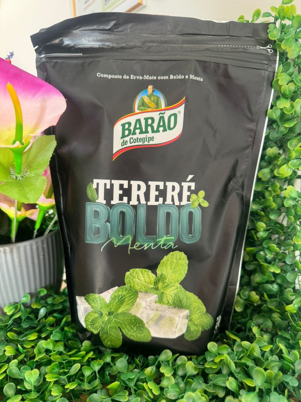 ERVA TERERÉ BARÃO -BOLDO C/MENTA 500G