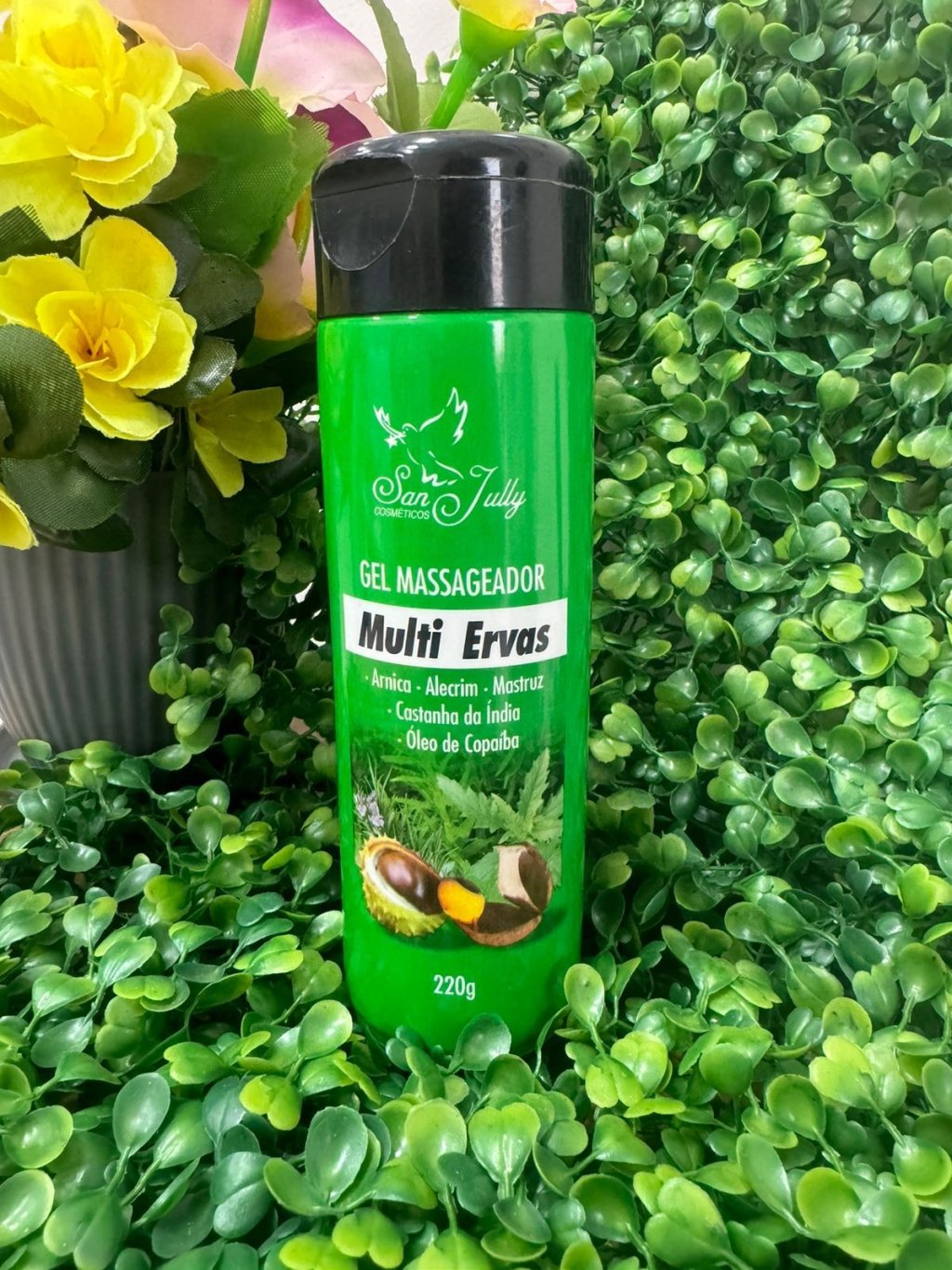 GEL MASSAGEADOR MULTI ERVAS 220G