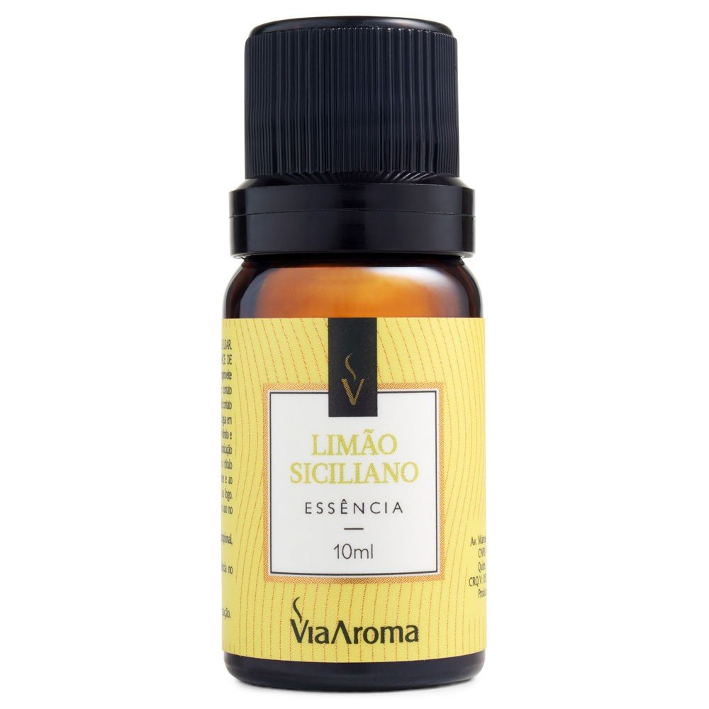ESSÊNCIA VIA AROMA 10ML CLASSICA LIMAO SICILIANO