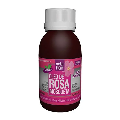 ÓLEO DE ROSA MOSQUETA NATUHAIR 60ml