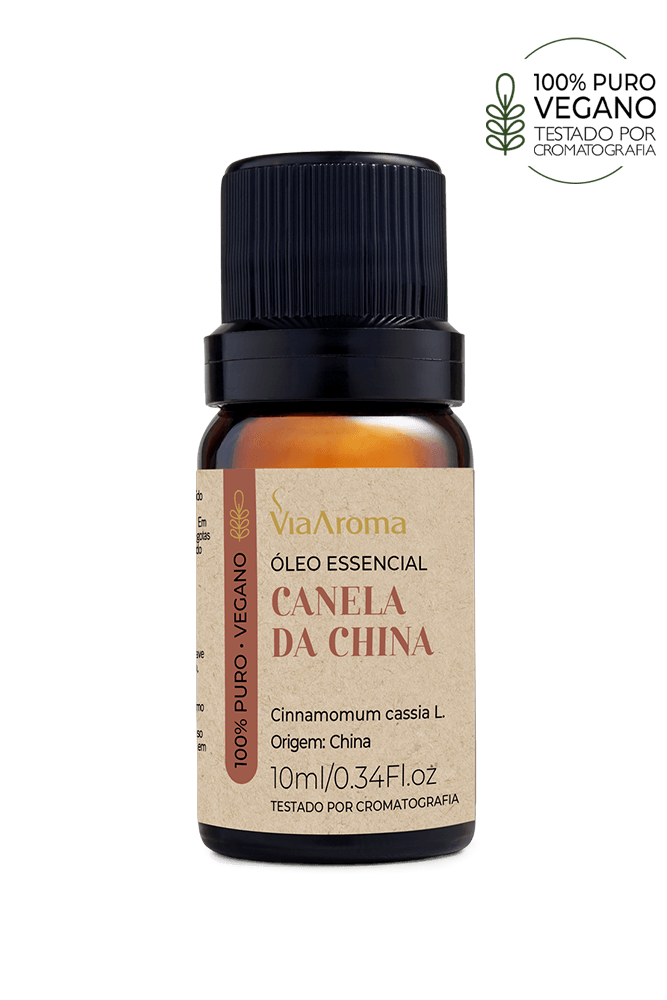 OLEO ESSENCIAL 10ML CANELA DA CHINA