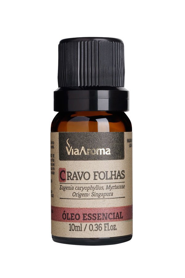 OLEO ESSENCIAL 10ML CRAVO FOLHAS