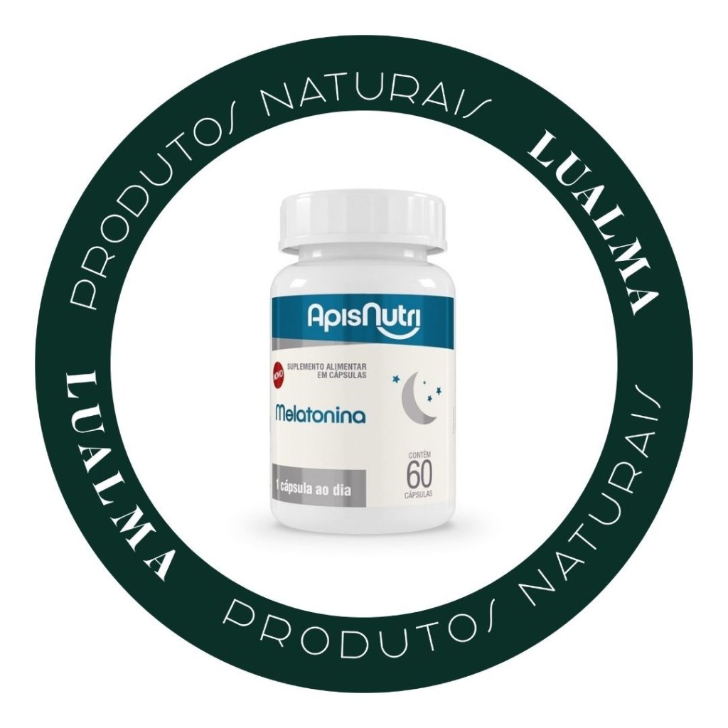 MELATONINA 60CAPS APISNUTRI 