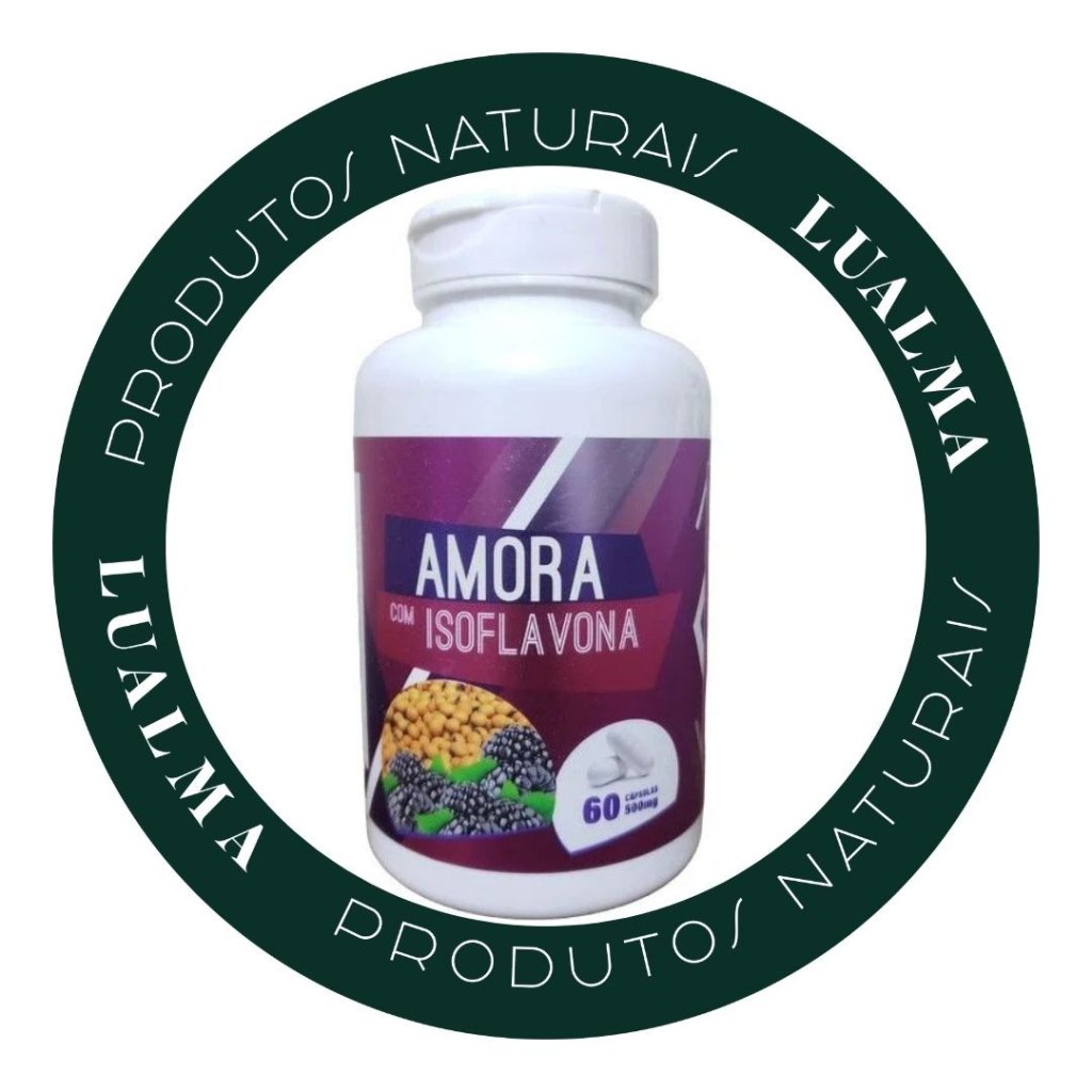 AMORA COM ISOFLAVONA 60CÁPS 500MG