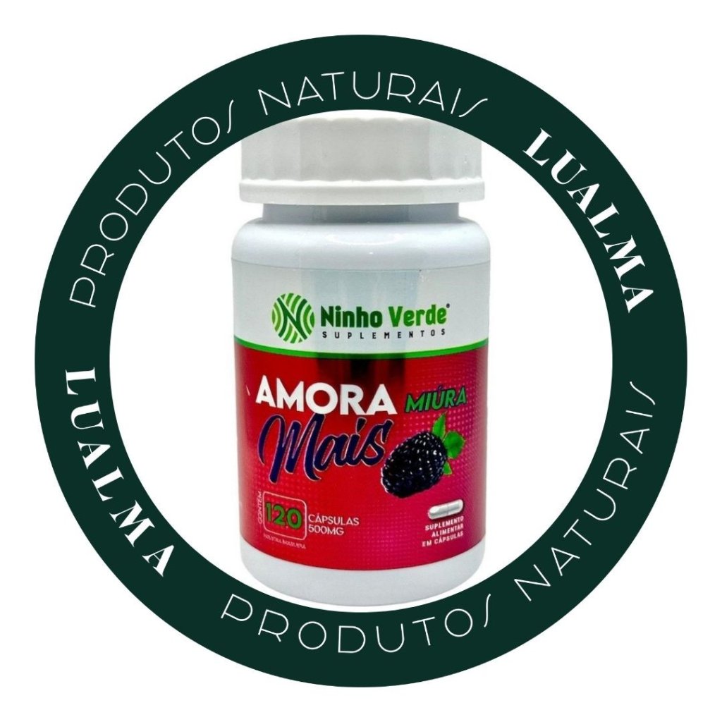 AMORA 120CÁPS 500MG NINHO VERDE