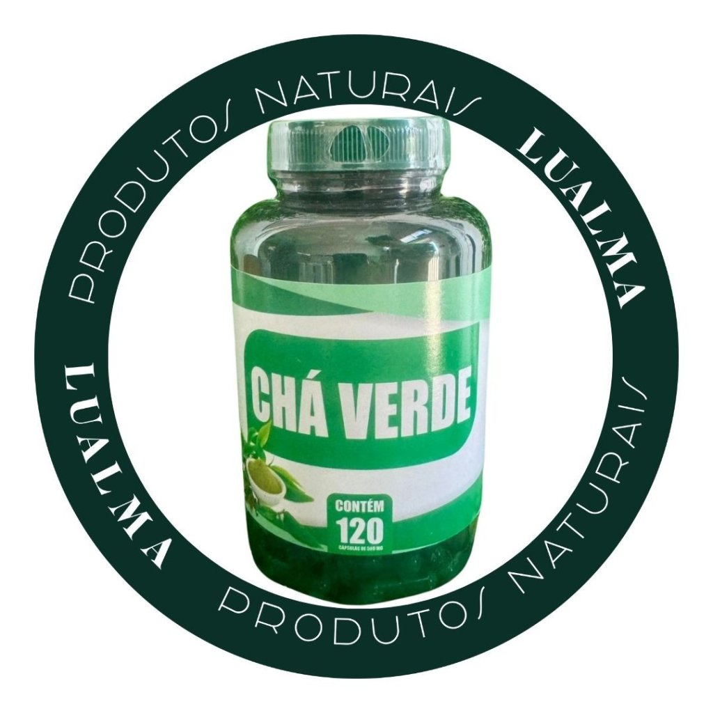 CHÁ VERDE 120CÁPS 500MG NATUREZA VIVA -UN