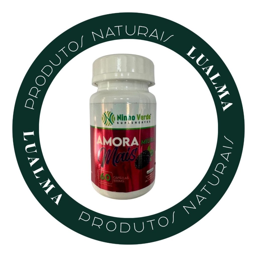 AMORA MIURA 60CAPS 500MG NINHO VERDE