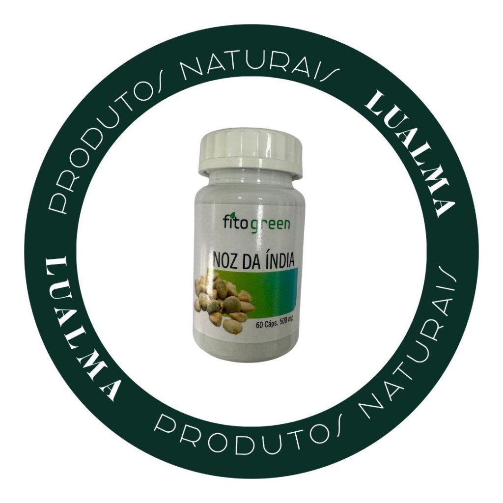 NOZ DA ÍNDIA 60CAPS 500MG - NINHO VERDE