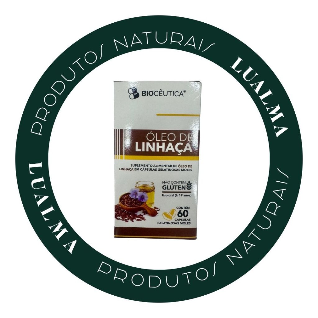ÓLEO DE LINHAÇA 60CÁPS - BIOCÊUTICA 