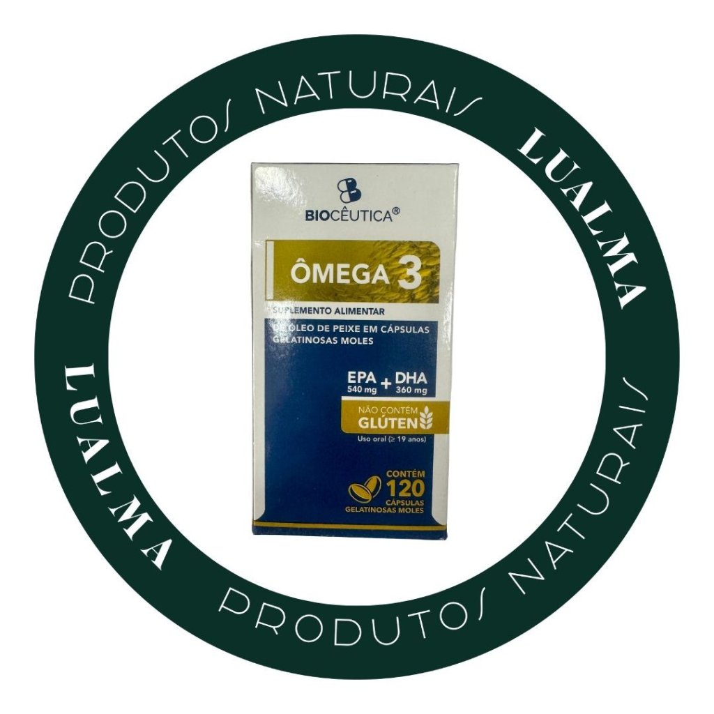 ÔMEGA 3 120CAPS 1000mg -  BIOCÊTICA