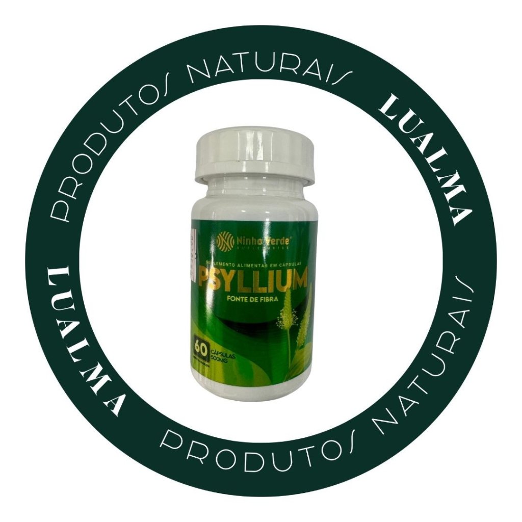 PSYLLIUM 60CÁPS 500MG - NINHO VERDE