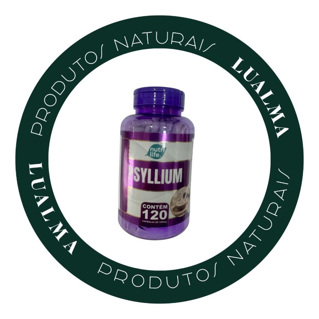 PSYLLIUM 120CÁPS 500MG - NUTRILIFE