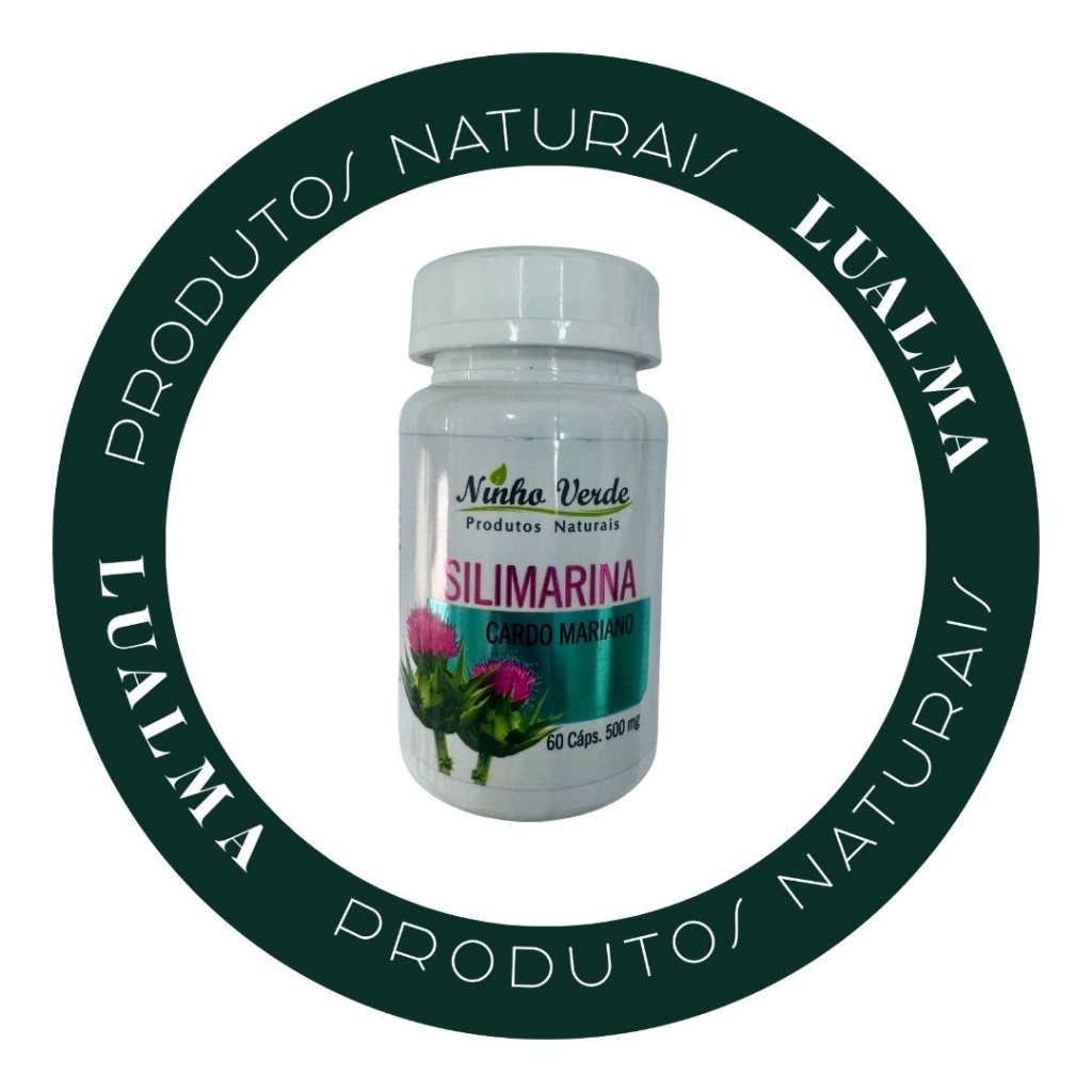 SILIMARINA - CARDO MARIANO 60CAPS 500MG NINHO VERDE