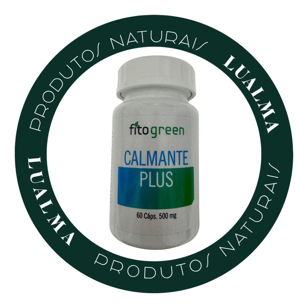 CALMANTE PLUS FITOGREEN 500MG 60CÁPSULAS