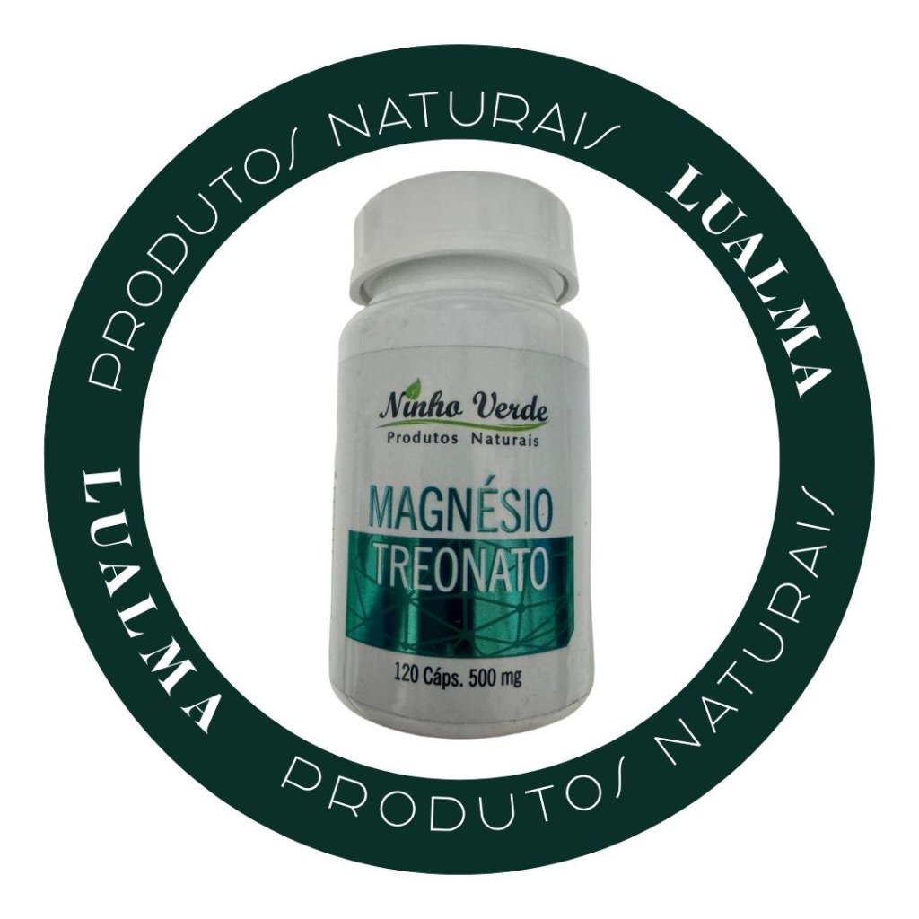 MAGNÉSIO TREONATO 120CÁPS 500mg NINHO VERDE