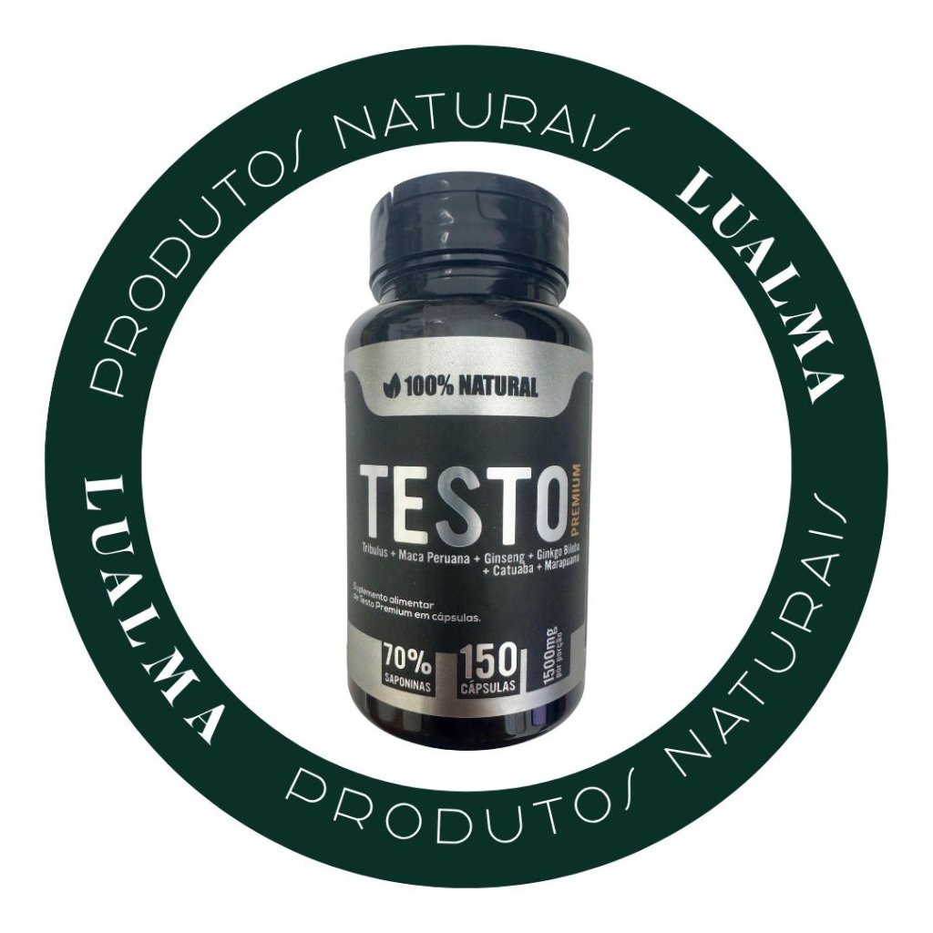 TESTO PREMIUM 150CÁPSULAS 1500mg - 100%NATURAL