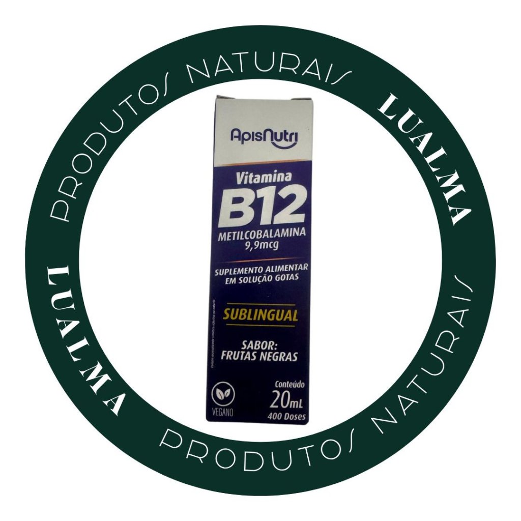 VITAMINA B12 APISNUTRI 9,9mcg METILCOBALAMINA