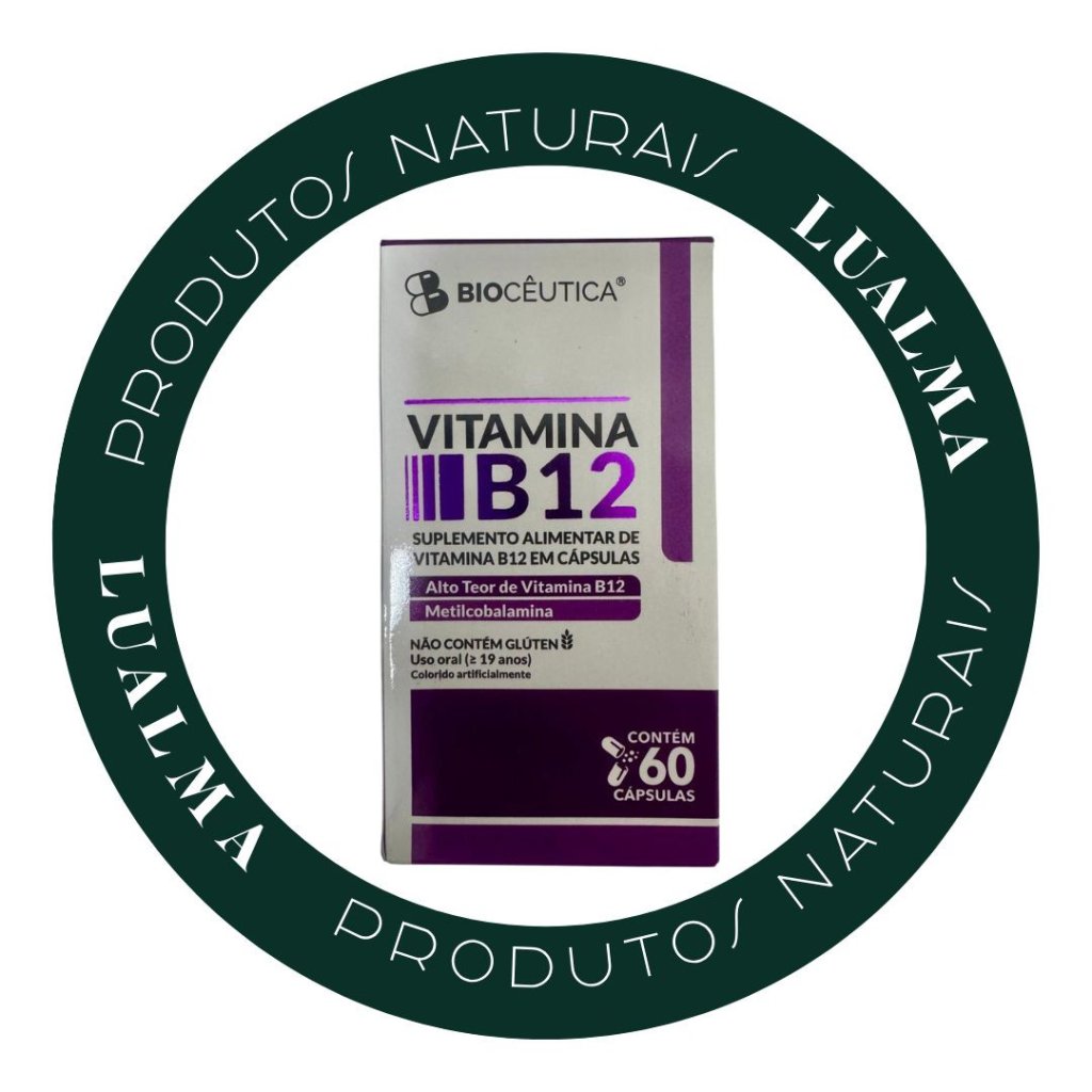 VITAMINA B12 60CAPS BIOCÊUTICA 