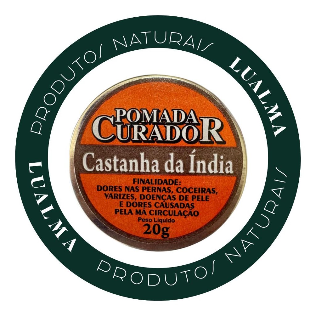 POMADA CURADOR CASTANHA DA INDIA 20G - UN