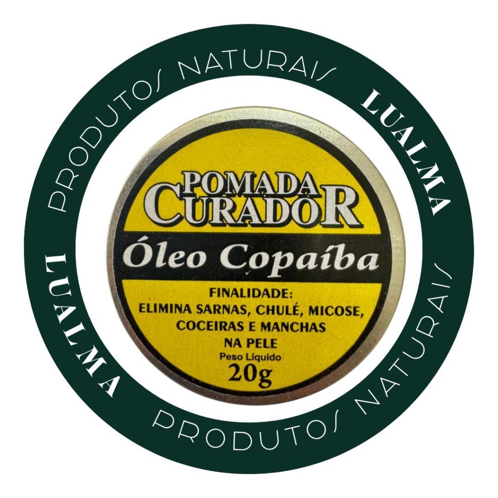 POMADA CURADOR ÓLEO DE COPAÍBA 20G - UN