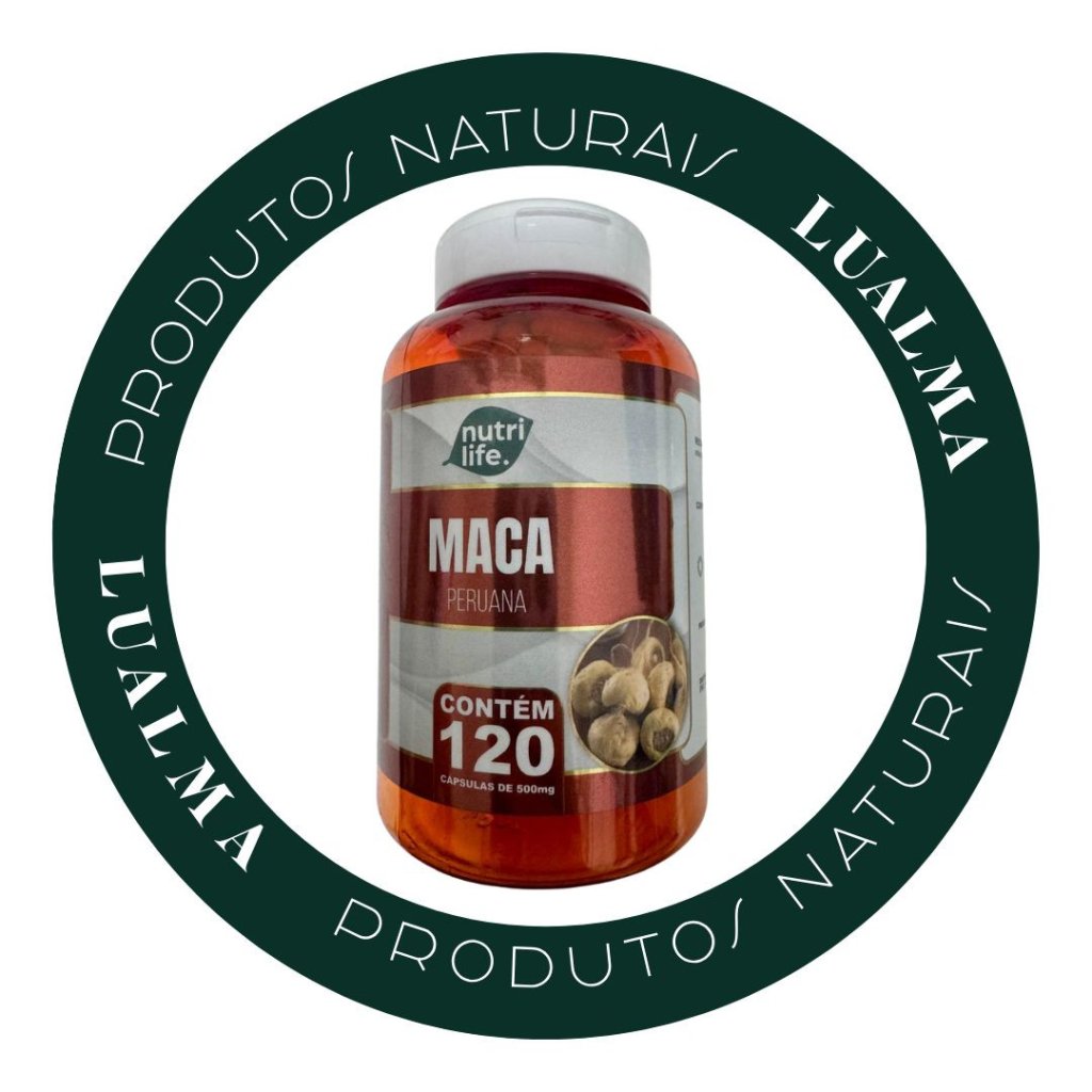 MACA PERUANA 120CAPS 500mg NUTRILIFE 