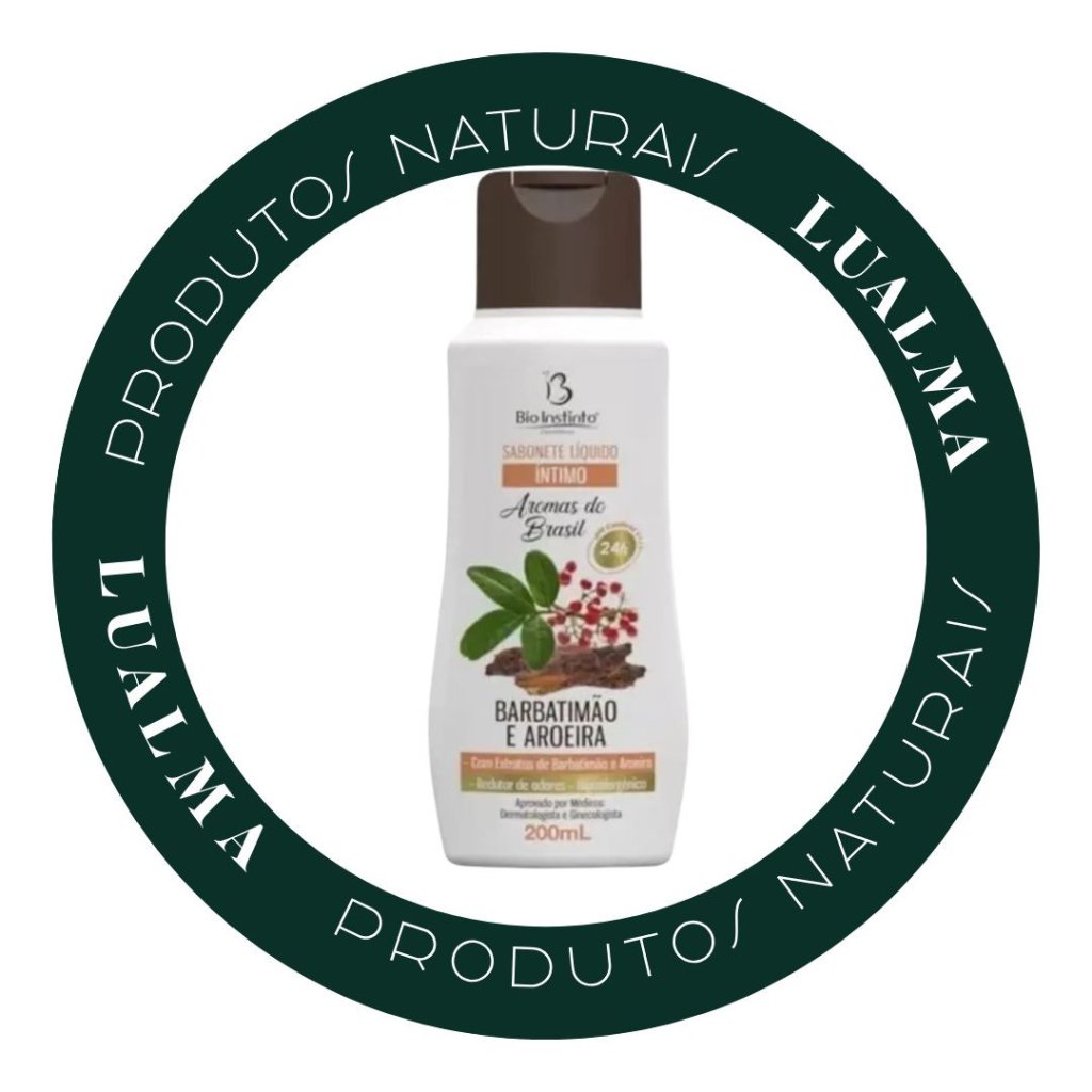 SABONETE LÍQUIDO ÍNTIMO BARBATIMÃO E AROEIRA 200ml