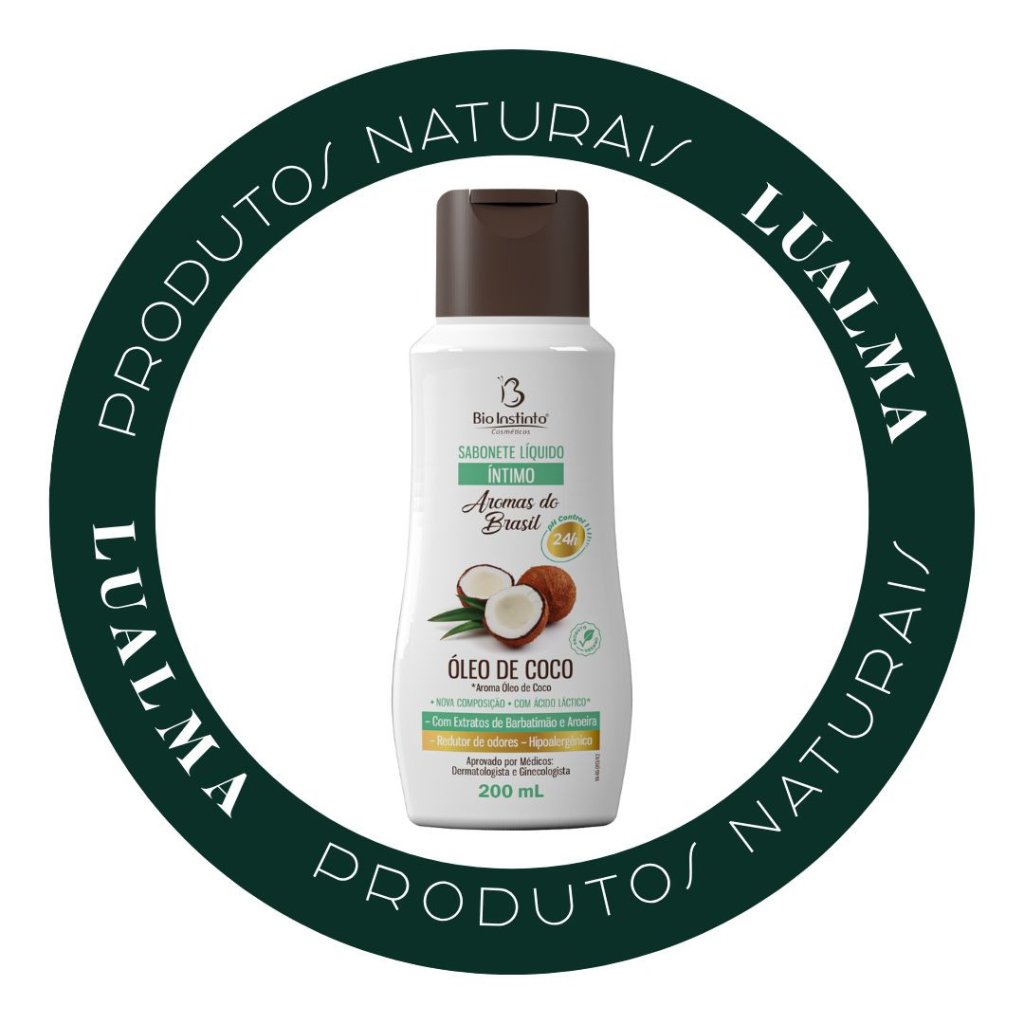 SABONETE LÍQUIDO ÍNTIMO ÓLEO DE COCO 200ml