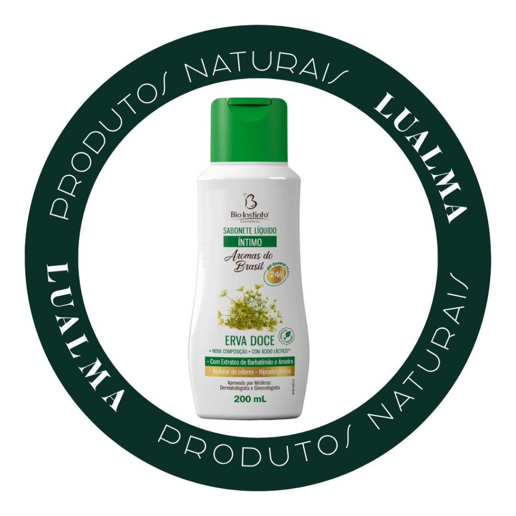 SABONETE LÍQUIDO ÍNTIMO ERVA DOCE 200ml