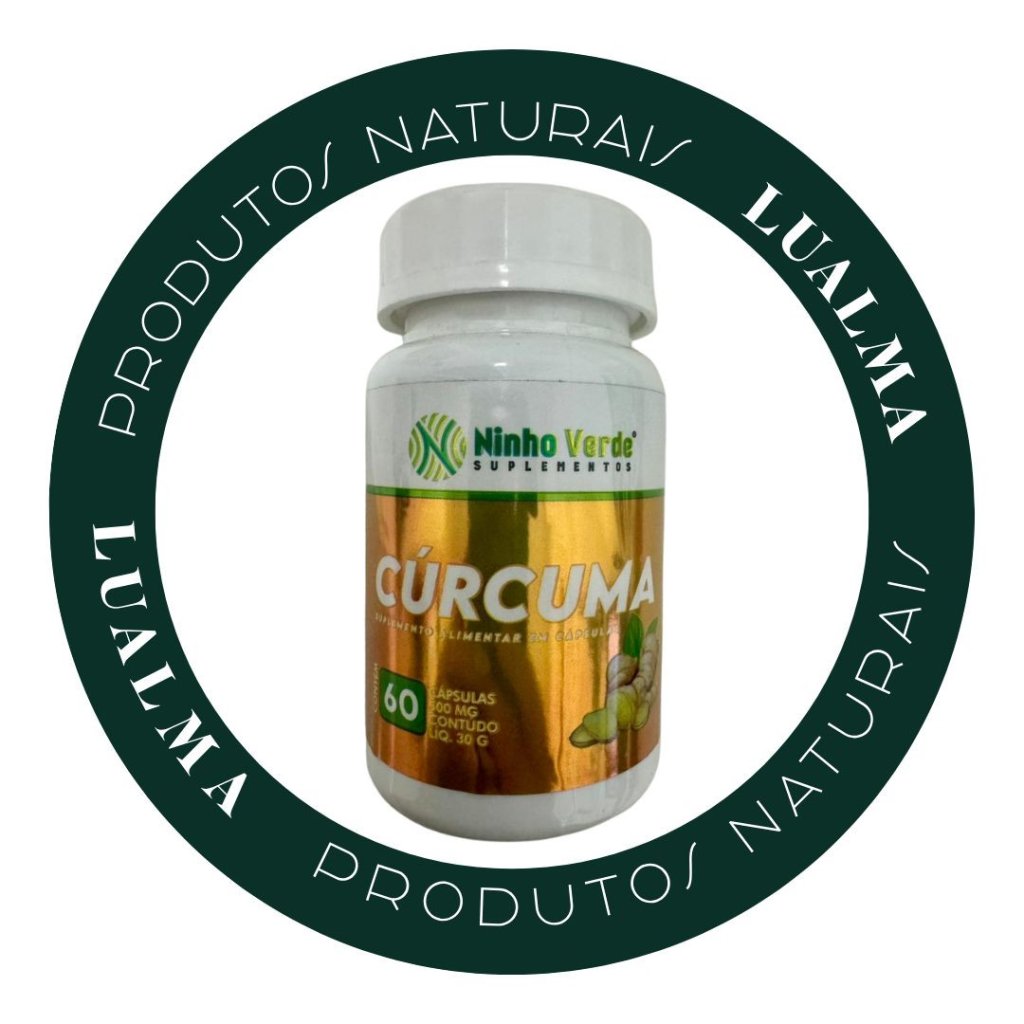 CÚRCUMA 60CÁPS 500MG - NINHO VERDE 