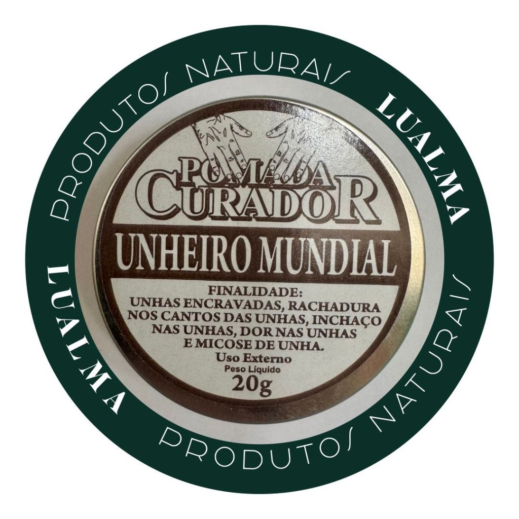 POMADA CURADOR UNHEIRO MUNDIAL 20G