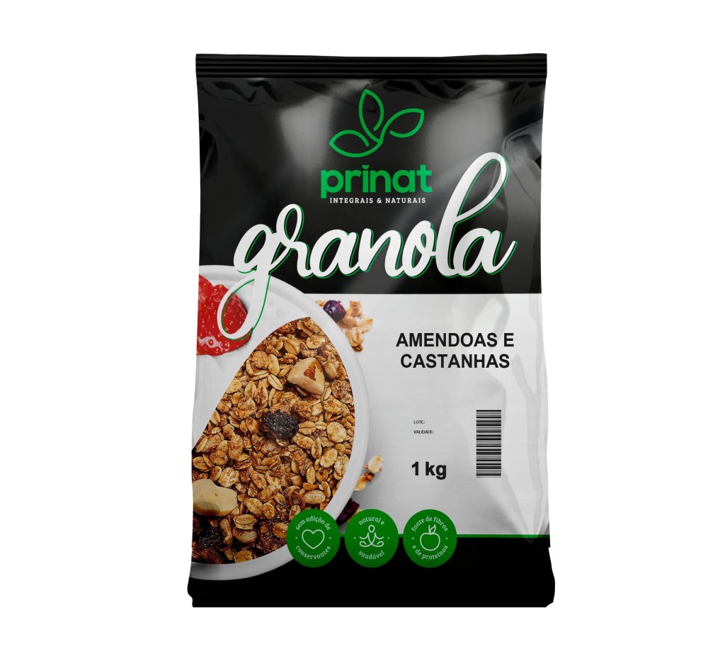 GRANOLA AMENDOAS E CASTANHAS PRINAT 1KG