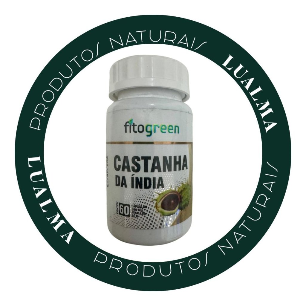 CASTANHA DA ÍNDIA FITOGREEN - 500mg - 60cápsulas