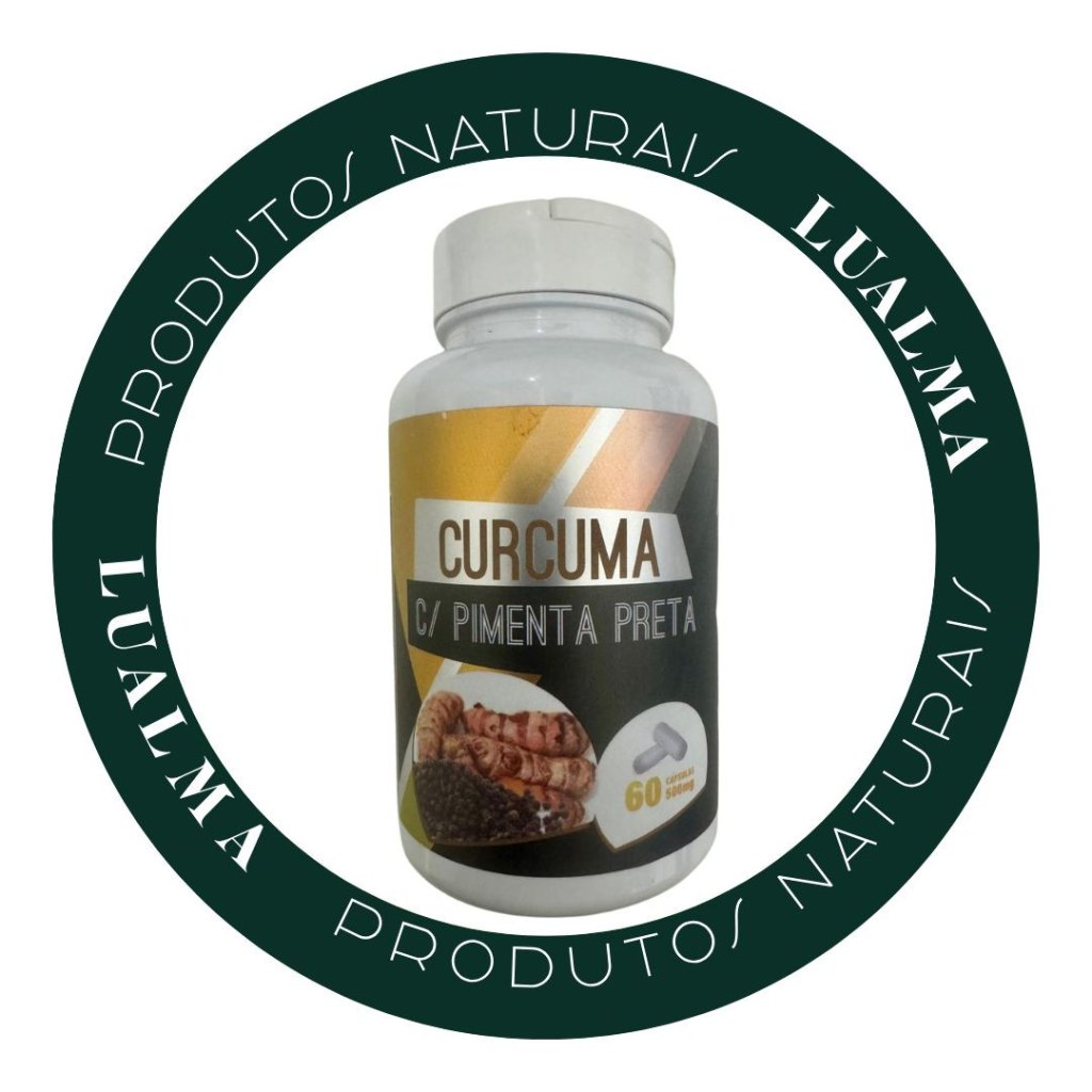 CURCUMA C/PIMENTA PRETA 60CAPS 500mg 