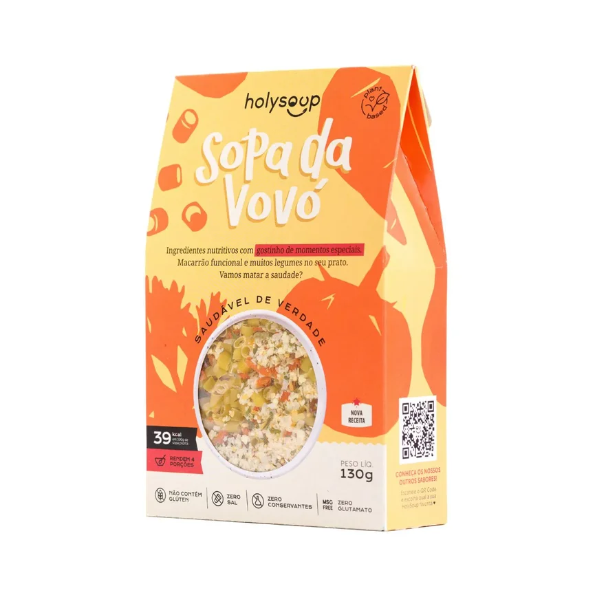 HOLYFOODS SOPA DA VOVO Z/G 130G