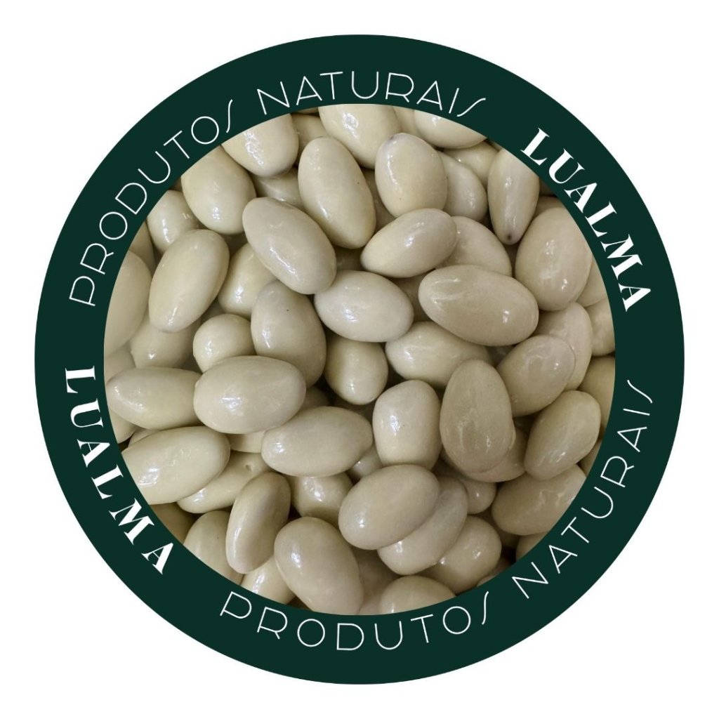 DRAGEADO DE AMENDOA COM CHOCOLATE BRANCO ZERO AÇUCAR (100g)