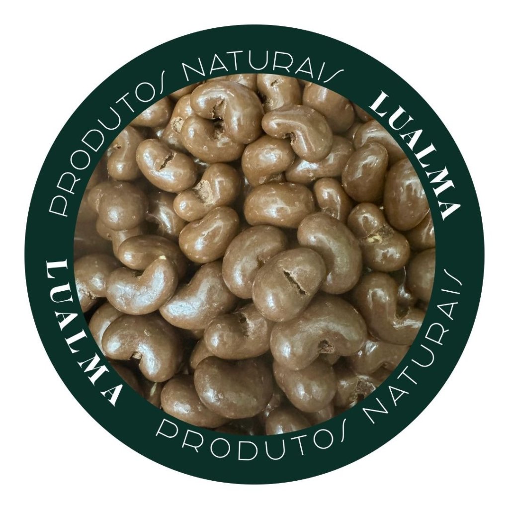 DRAGEADO DE CASTANHA DE CAJU AO LEITE ZERO AÇUCAR (100g)