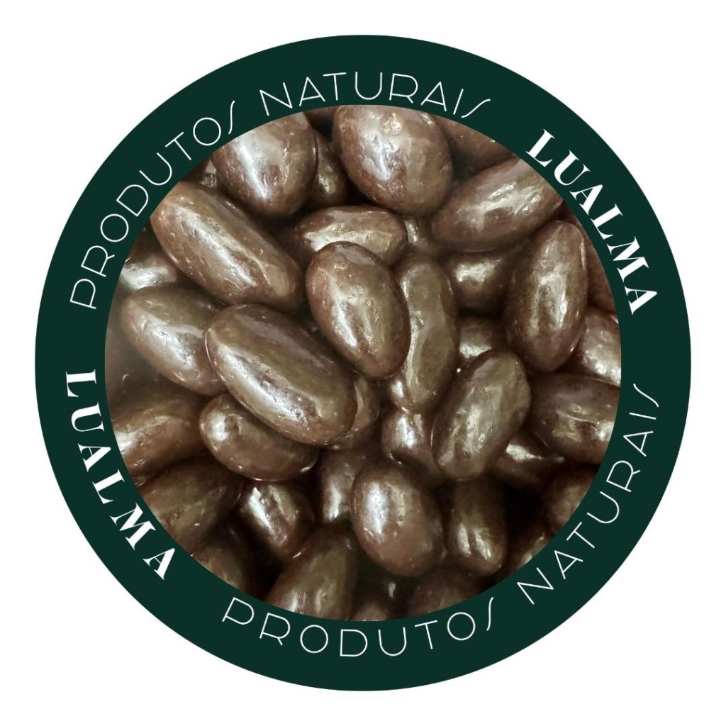 DRAGEADO DE CASTANHA DO PARÁ COM CHOCOLATE 70% ZERO AÇUCAR (100g)